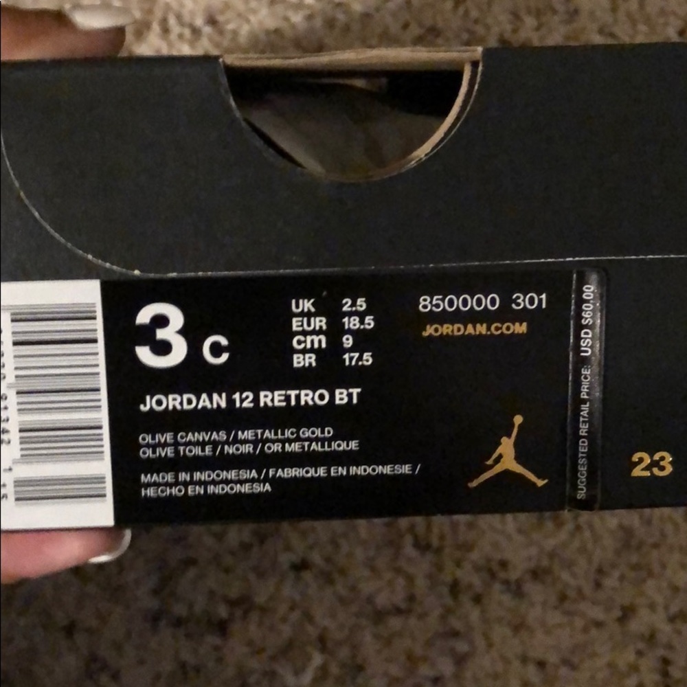 Olive Jordan 12